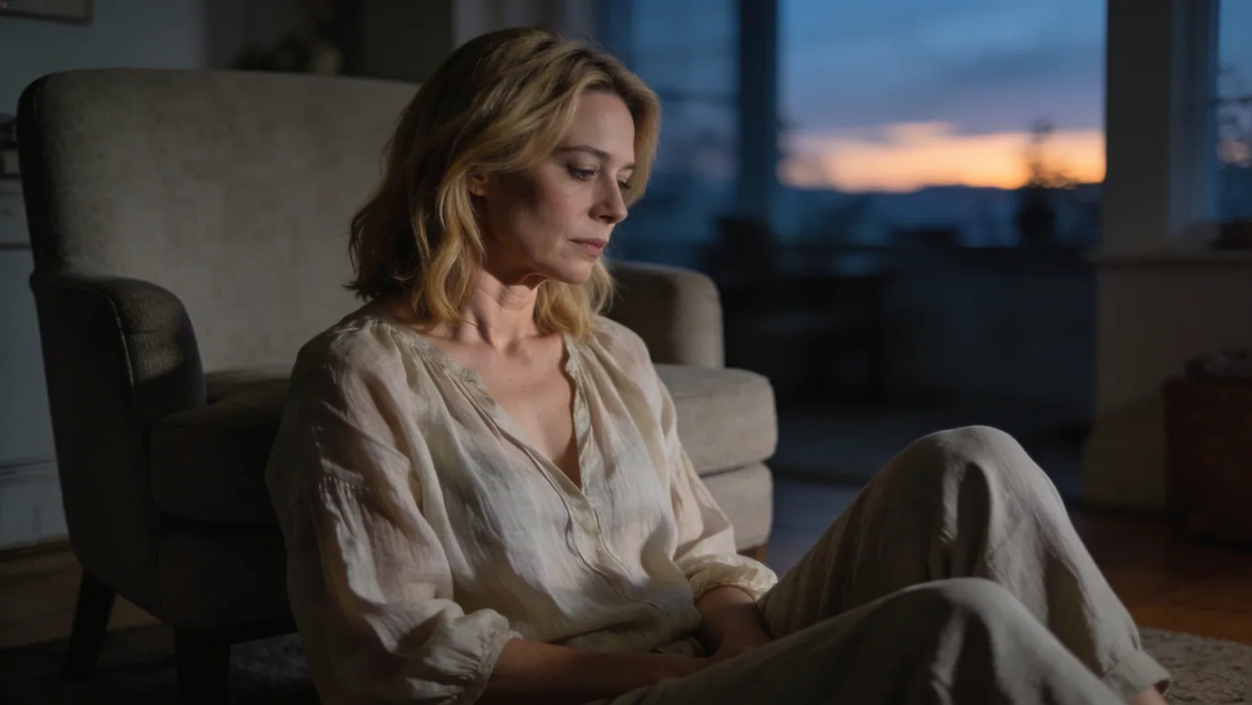 Close-up of a man's tense jaw and neck showing where the body speaks first through held tension — so Close-up of a man's tense jaw and neck showing where the body speaks first through held tension — somatic exercises for nervous system