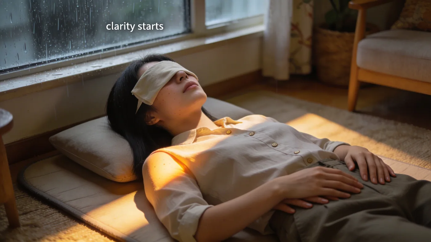 Pattern recognition: two people sharing a quiet moment of connection — The felt sense map where clarity starts — nervous system regulation techniques