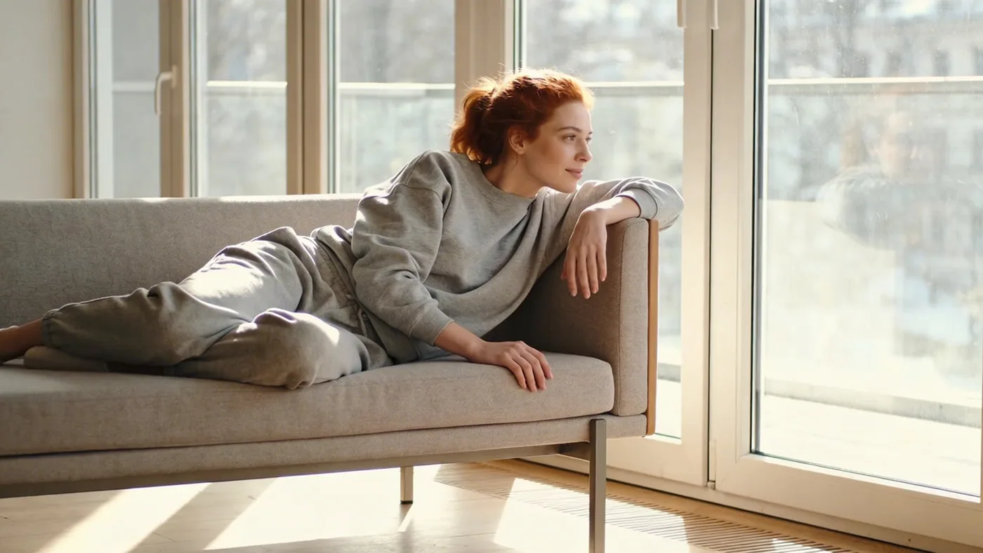 Stillness: person in a quiet moment of reflection — Why this question feels so highstakes — ego tricks vs true intuition signals