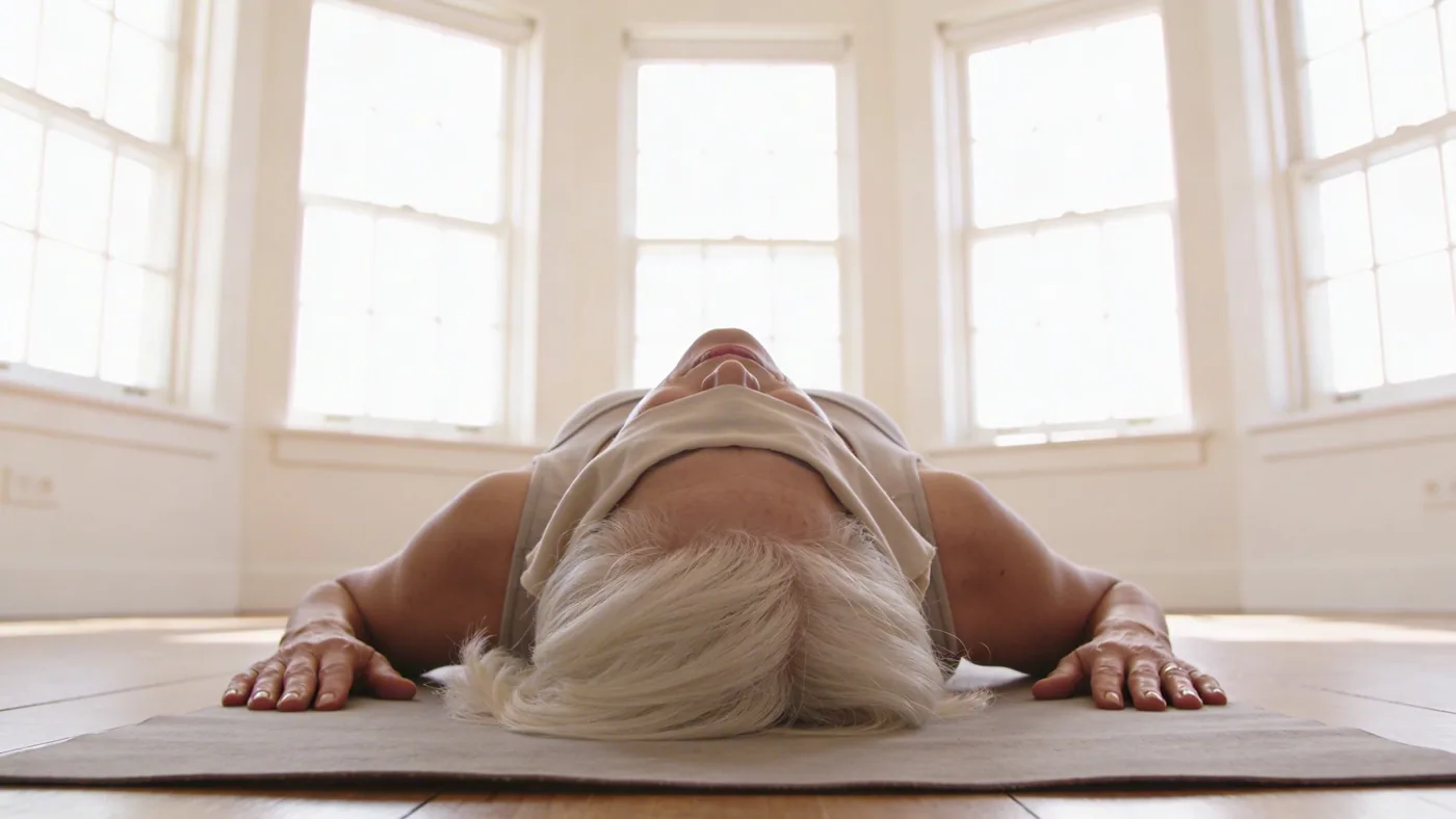 Woman in morning light preparing for the day with quiet resolve after inner child healing week — inner child healing activities