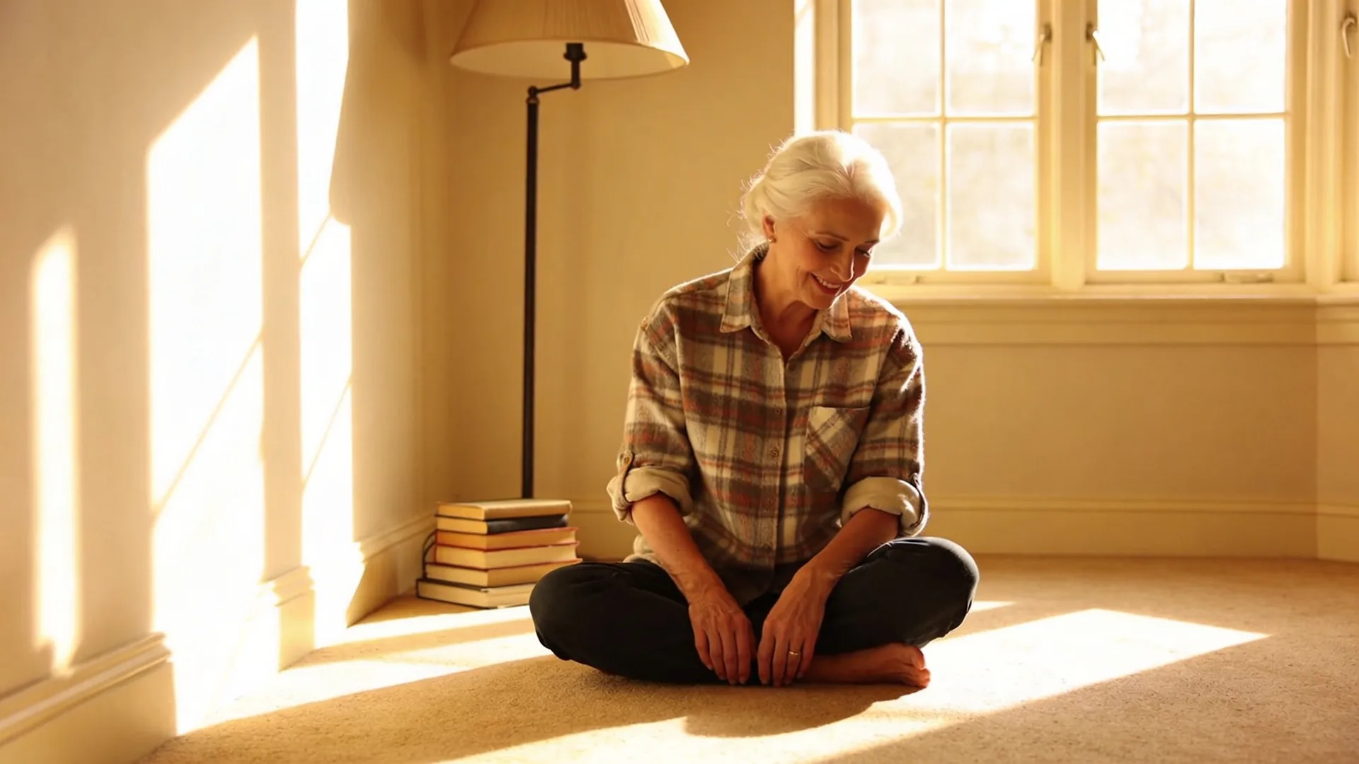 Person standing at a balcony threshold with visible back posture, why body scan scripts backfire without felt safety