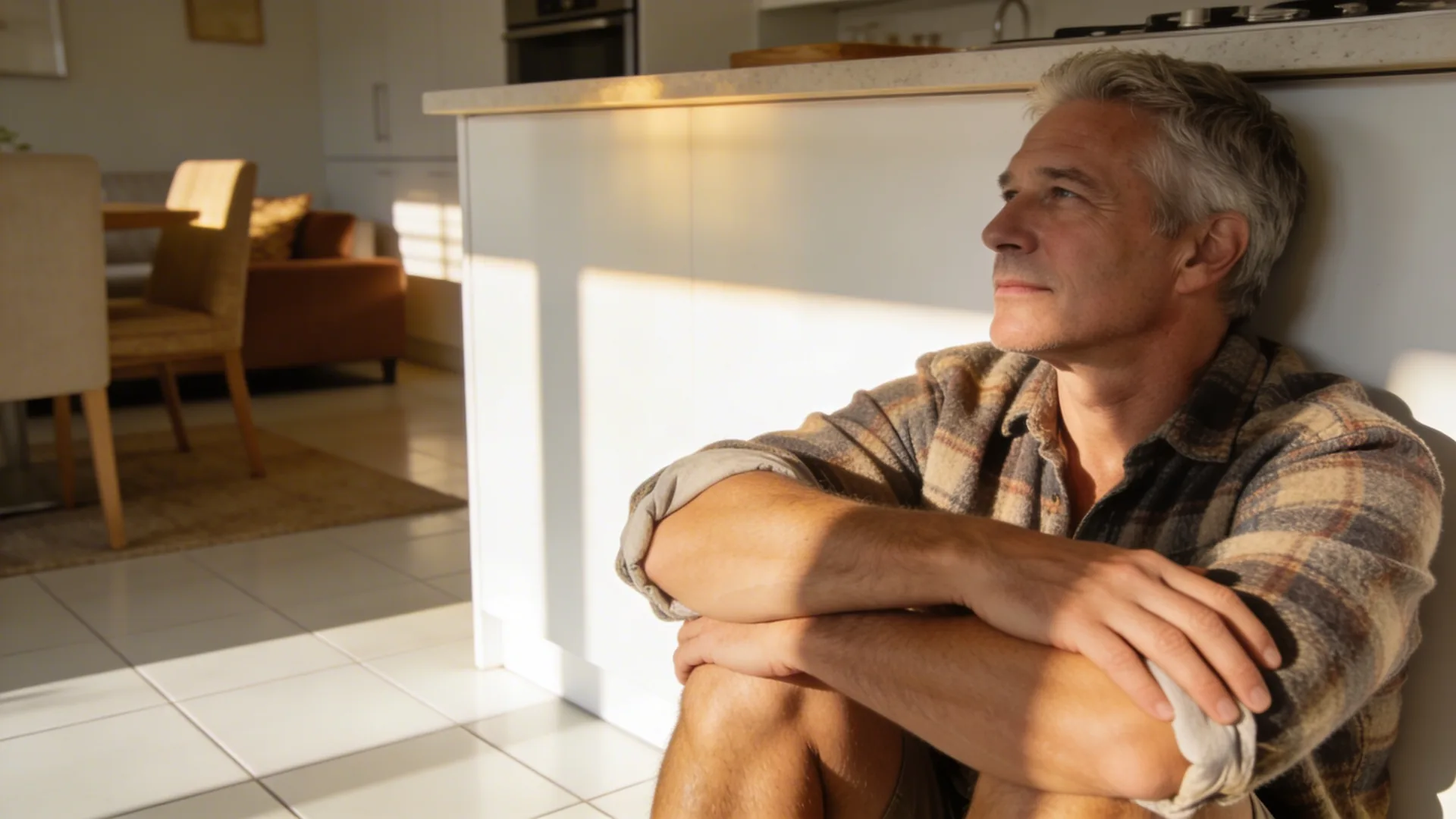 single-source natural light moment - somatic yoga